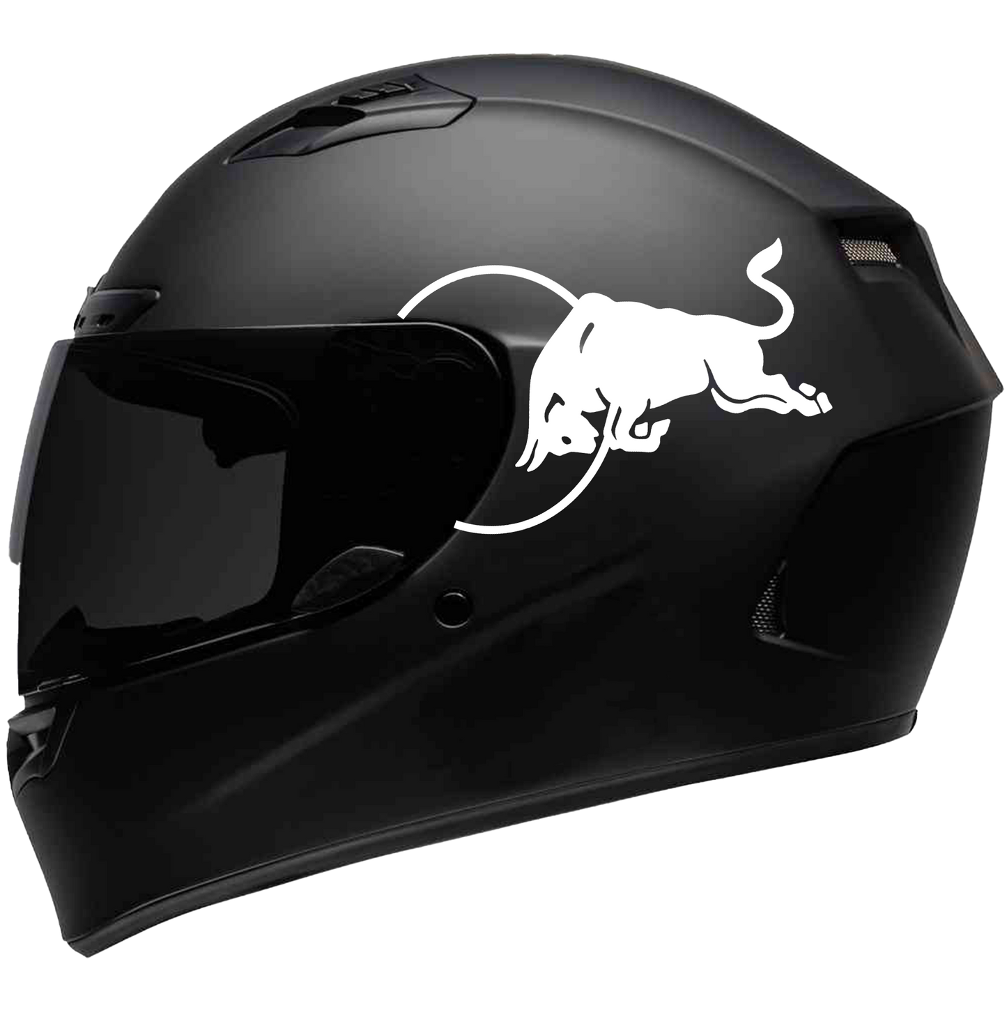 Redbull Één Kleur Helm Sticker Set