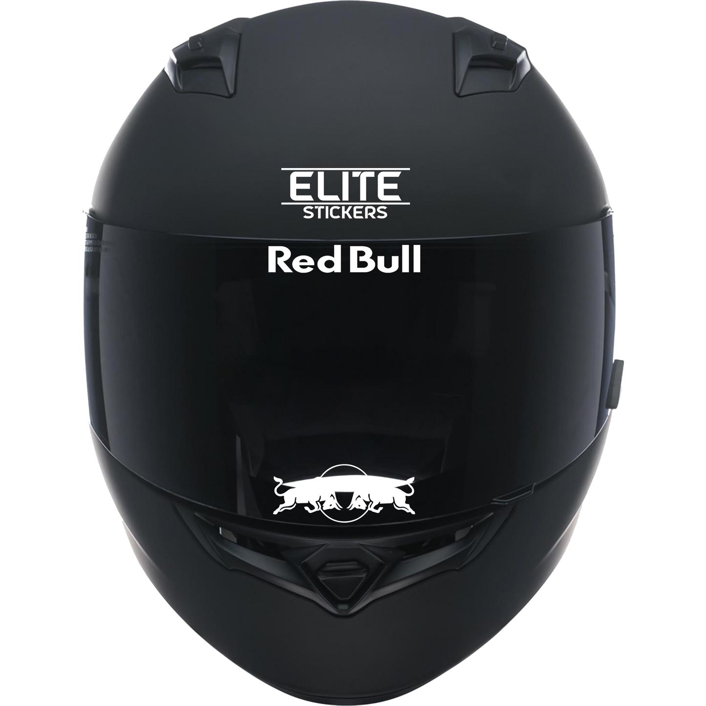 Redbull Één Kleur Helm Sticker Set