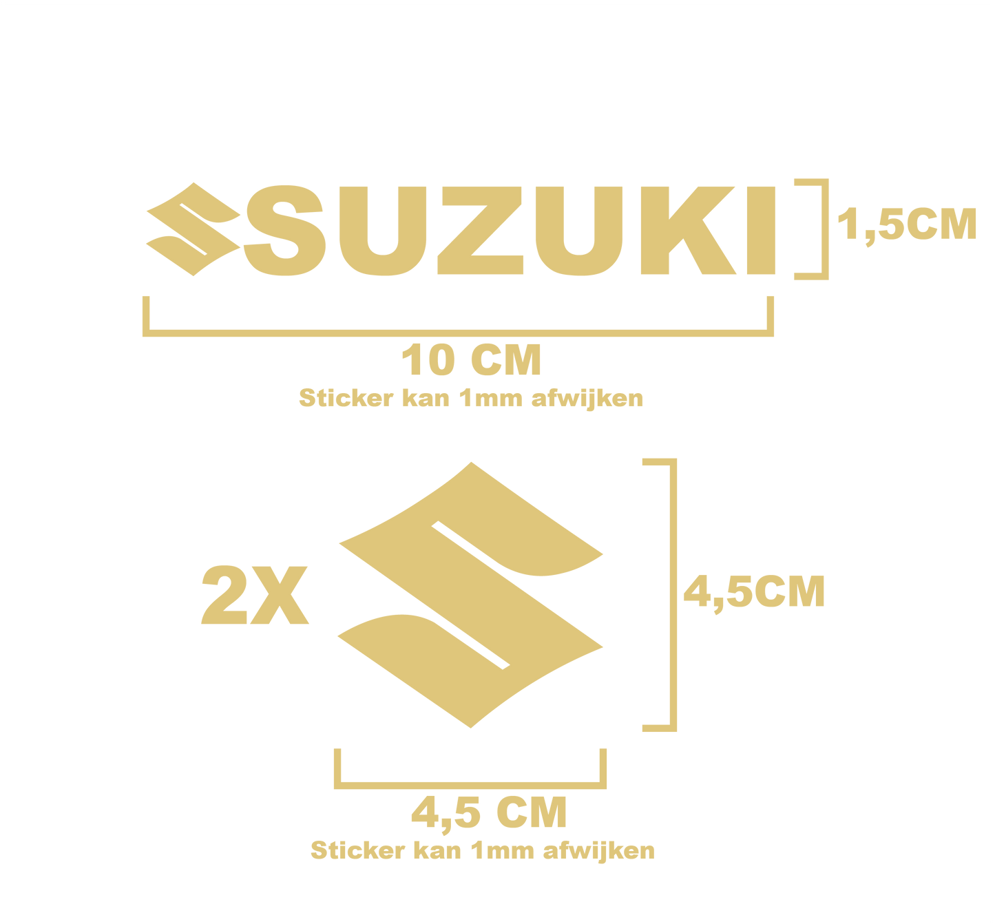 Suzuki Sticker Set